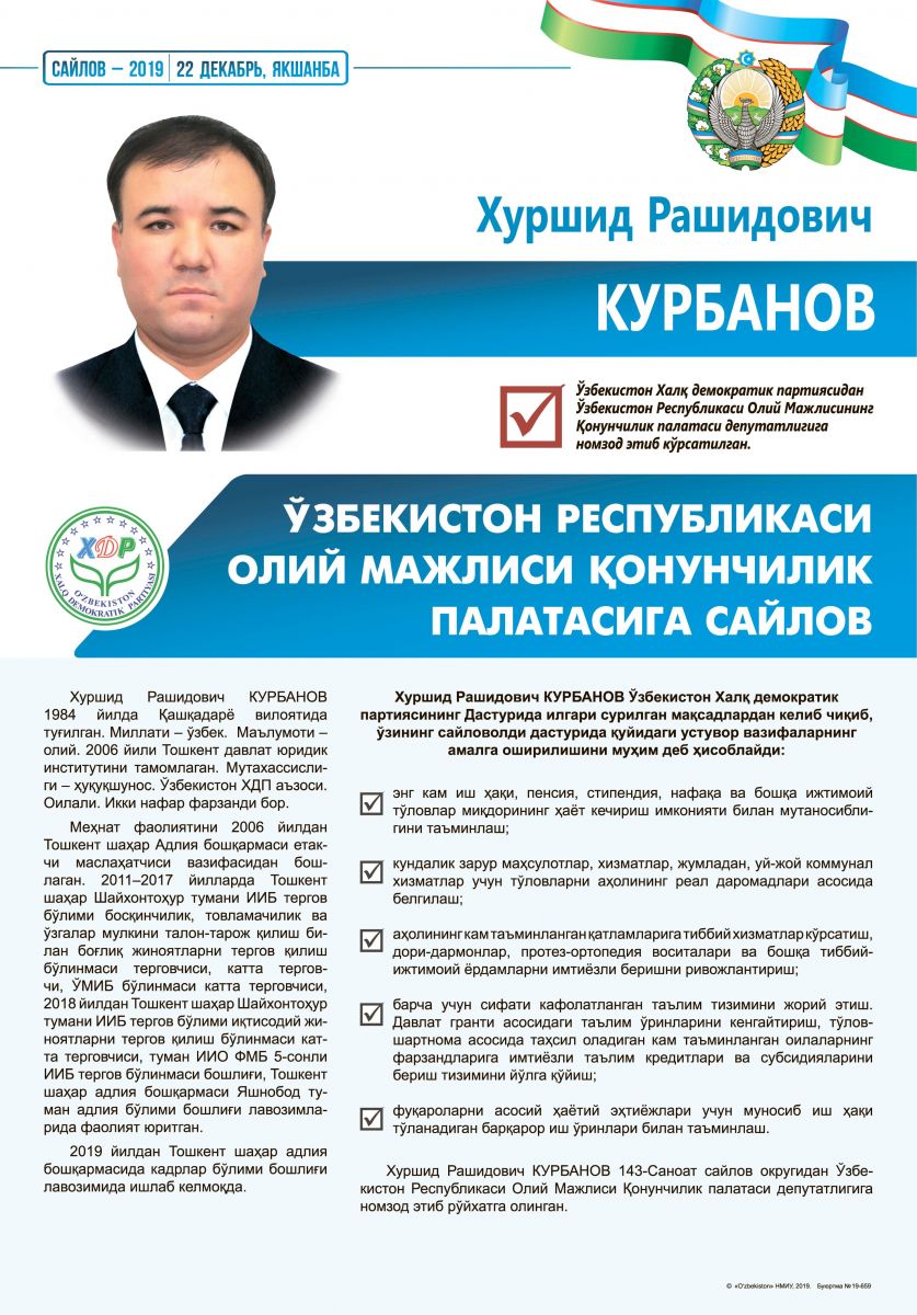 Курбанов Хуршид Рашидович